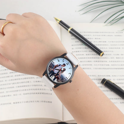 Men's WristWatch Personalized Customizable Arabic numerals Font Quartz Hip hop Cool Style Gift Festival Souvenir