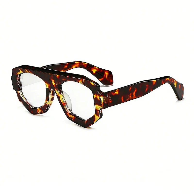 Womens Thick Frame Reading Glasses 2025 Luxury Brand Designer  Fashion Transparent Eyewear Finished Hyperopia Eyeglasses +2.25