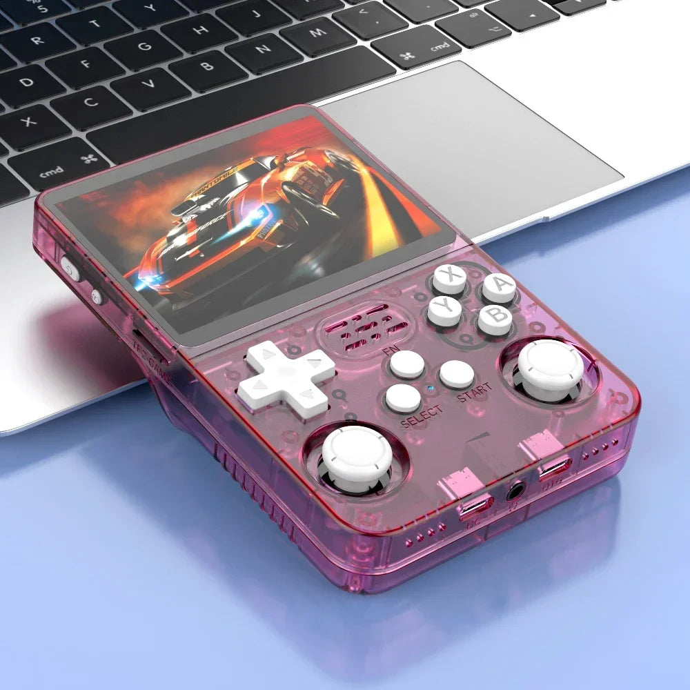 BOYHOM 256G Open Source R36S Retro Game Console - 3.5" IPS Portable Linux ARKOS Handheld | Best Gaming Gift (64G/128G Options)