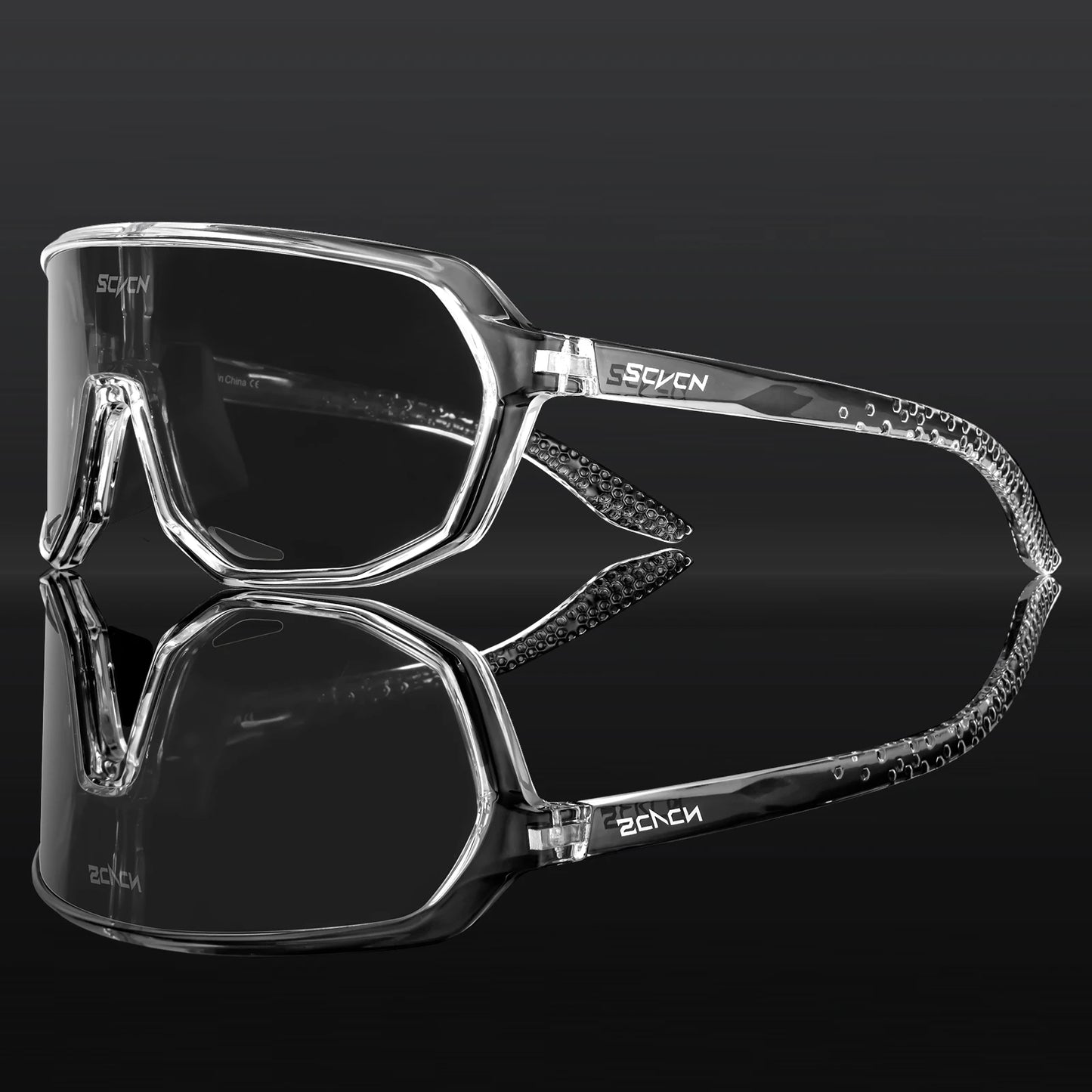 SCVCN Fashion Sports Running Glasses Outdoor Bicycle Drive Hiking Sunglasses Men MTB Cycling Sunglasses Women Road Bike Glasses