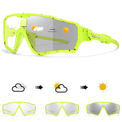 POAT Brand Men Women MTB Bike Bicycle Photochromic Eyewear Cycling Fishing Running Glasses New Style Sunglasses Sports