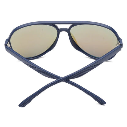 JIM Polarized Sunglasses Men Women, Ultralight Retro Aviator Shades for Driving Fishing UV400