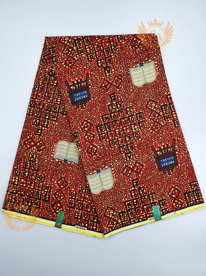 2024 New Hot Sale African Wax Veritable Wax Guaranteed Real High Quality wax print fabric Pagne African Ankara abc
