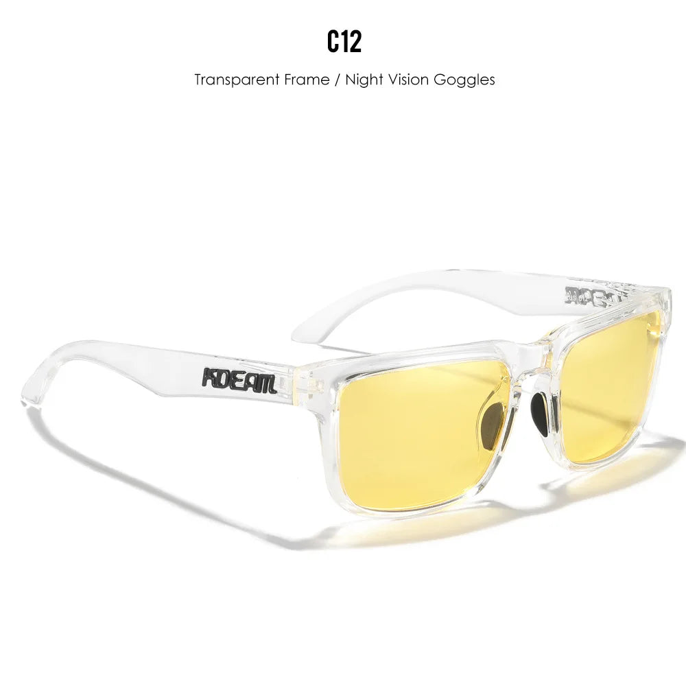 KDEAM Extra Large Size PLUS Women's Polarized Sunglasses for Men Driving Photochromic Night Vision Sun Glasses Suit for Big Face