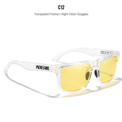 KDEAM Extra Large Size PLUS Women's Polarized Sunglasses for Men Driving Photochromic Night Vision Sun Glasses Suit for Big Face