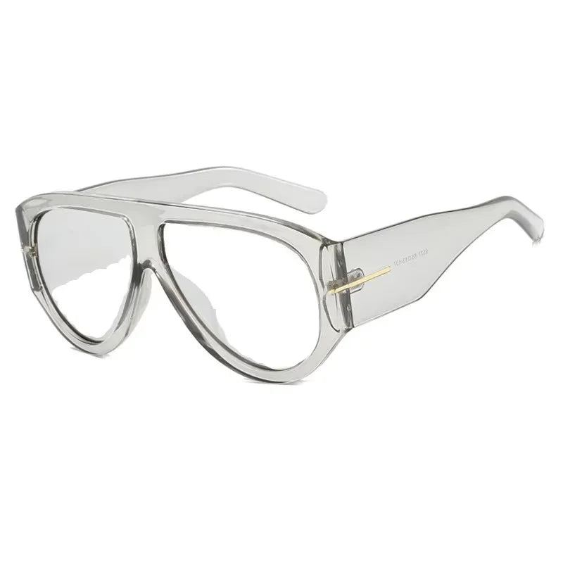 Fashion Oversized Pilot Reading Glasses For Men Women Anti Blue Light Glasses Rivets Presbyopia Eyeglasses Optical Magnifier
