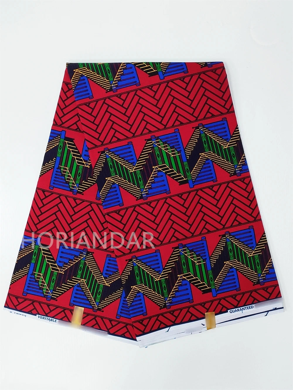Veritable Guaranteed Dutch Hollandais Quality Prints Pagne African Fabric Dress Real Wax 100% Cotton 6 Yards