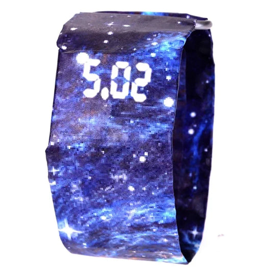 2020 Reloj Hombre Men Watches Creative Paper Led Digital Watch Waterproof Electronic Watches Men Digital Touch Screen Watches