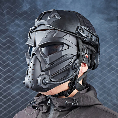 ZLang  Funny Full Face Protective Mask For Airsoft Costume Halloween CS Cosplay Tactical Game Mask  Breathable Skull Adjustable