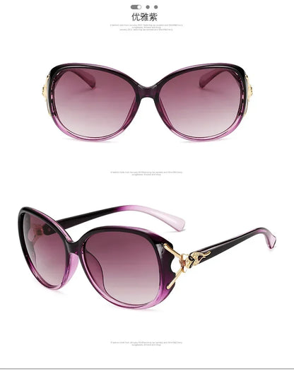 New Vintage Big Frame Sunglasses Woman Vintage Brand Travel Classic Sun Glasses Female Fashion Retro Eyewear UV400