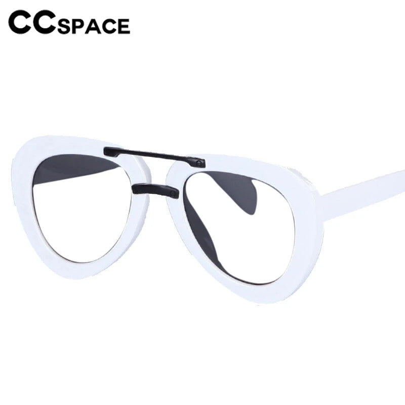 Fashion Pilot Reading Glasses Men Women Popular Resin Optical Presbyopic Spectacles Custom Diopter+50+100+200+300+400 #302454
