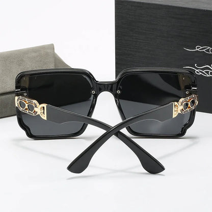 QVQV Luxury Elegant Women's Sungalsses Fashion New Oversized Square Sun Glasses Ladies Outdoor Drivin Shades Gafas De Sol UV400