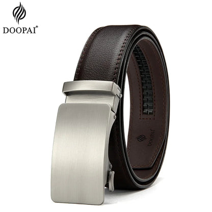 Men Leather Belt Automatic Buckle Belt Fashion Alloy Belts Genune Leather Luxury Belts for Men Business Luxury Designer Clothes