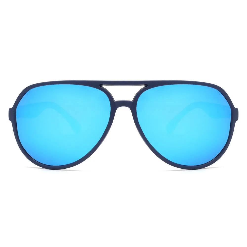 JIM Polarized Sunglasses Men Women, Ultralight Retro Aviator Shades for Driving Fishing UV400