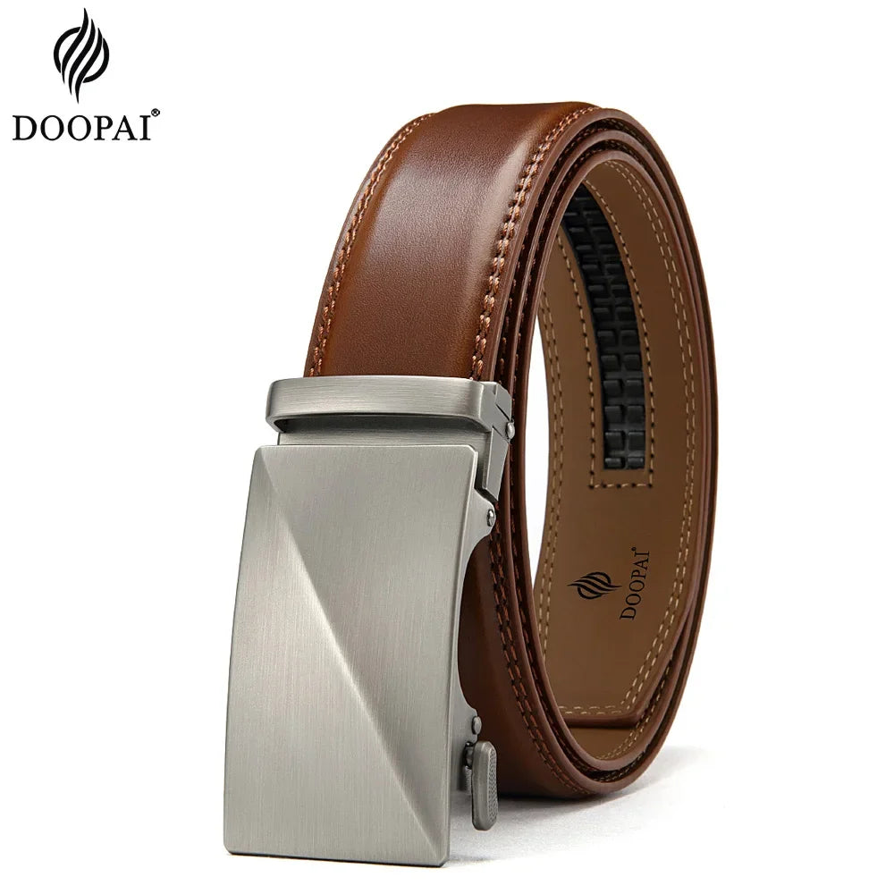 Men Leather Belt Automatic Buckle Belt Fashion Alloy Belts Genune Leather Luxury Belts for Men Business Luxury Designer Clothes
