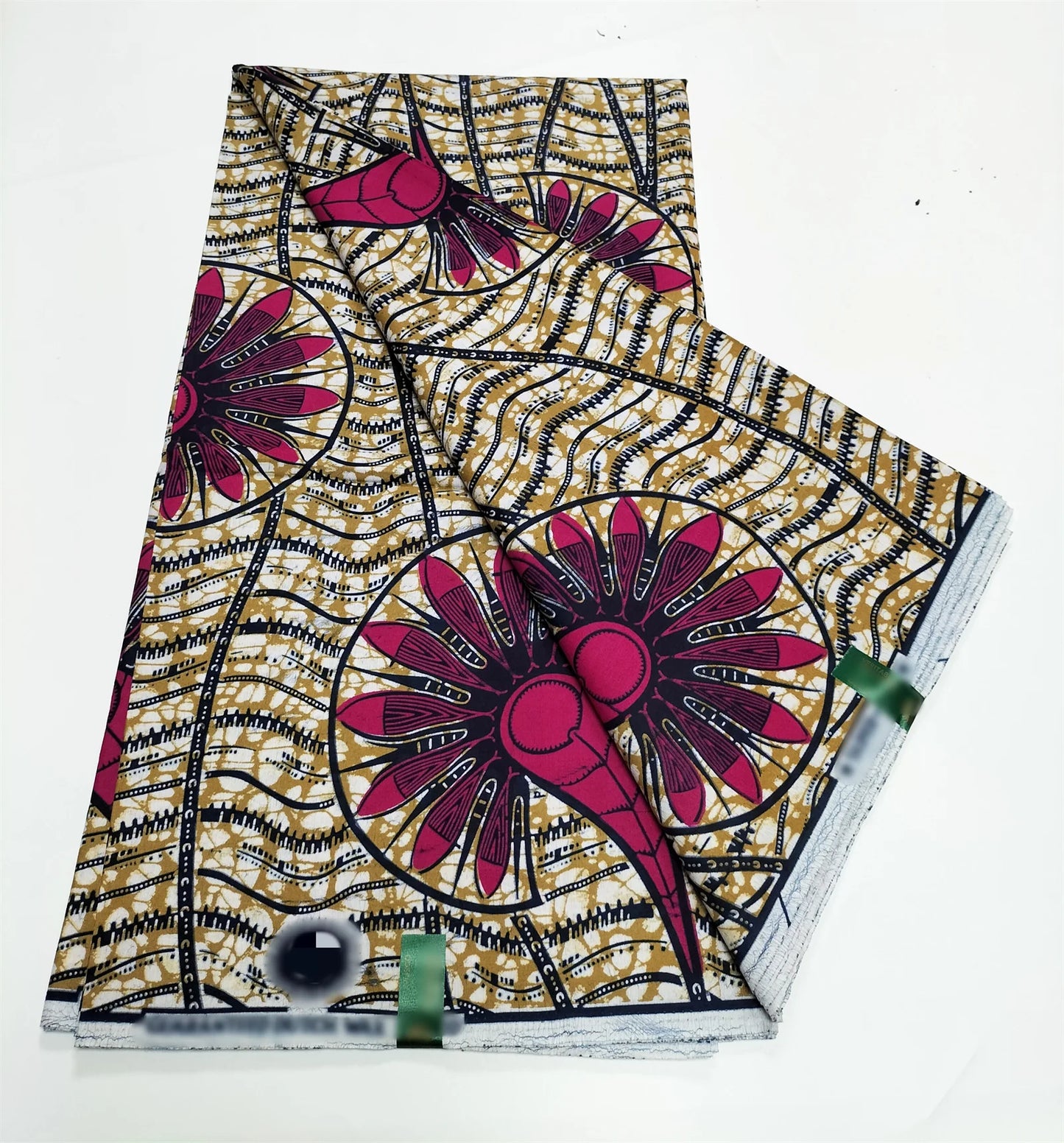 2025 Newest Veritable Original Super-W Guaranteed Dutch Hollandais Pagne Real Wax Print Fabric African Dress 100% Cotton 6 yard