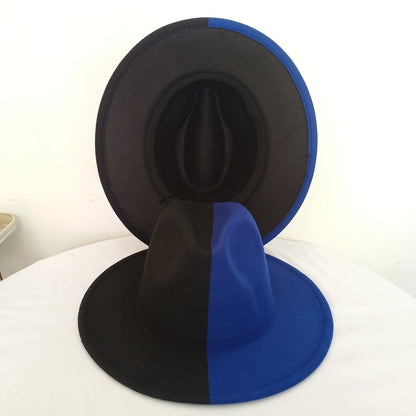 men hats feather men fedoras lady woolen felt church hat unisex  bowknot  jazz hat for men and women