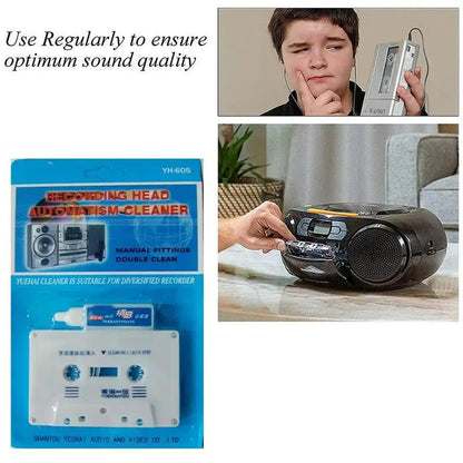 Cassette Tape Head Cleaner Demagnetizer Kits Audio Deck Huishoudelijke Tape Player Reinigingsproducten Recorder Reiniger Vloeist