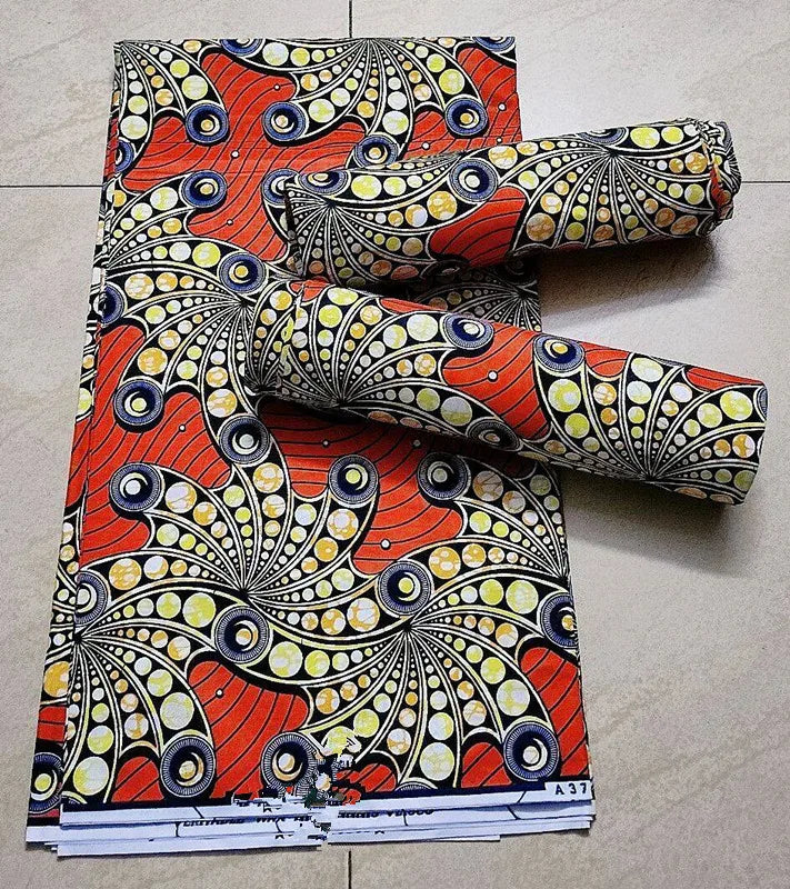 African Wax Fabric High Quality Wax Nigerian Ankara Block Prints New Arrivals Batik Fabric Dutch Pagne 100% Cotton For Sewing