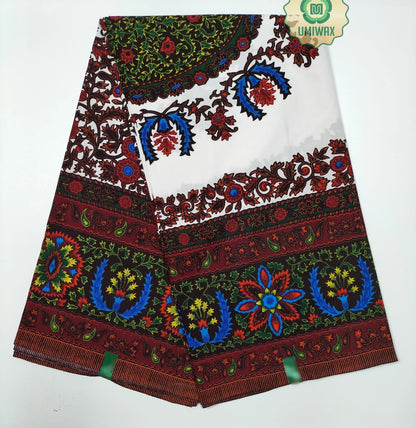 Dutch african Nigiar wax 100% Cotton Real Wax Pagne foVeritable Hollandais Dutch print High Quality fabric cloth 6yards