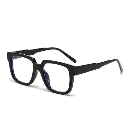 New Simple Spectacles Frame Men Women Ultralight Square Frame Anti Blue Light Transparent Lens Optical Eyeglasses