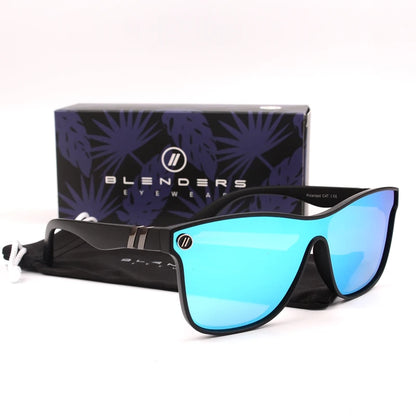 blenders Conjoined lenses Mirror Sunglasses Men Polarized UV Lense Eyewear Vintage Fashion Square Men women Sun Glasses 8803