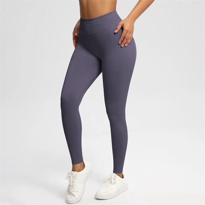 2025 Bum Shaping Leggings Impact Women Seamless Sports Yoga Pants Low Ribbed Band Gym clothes Fitness Workout Scrunch Butt Tight