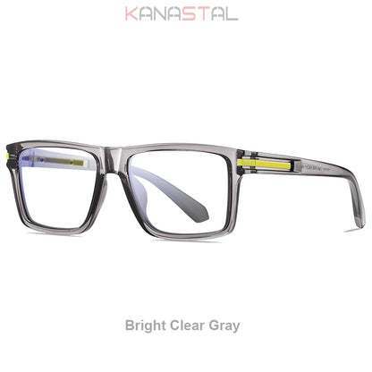Men Prescription Reading Glasses Optical Lenses Myopia Eyewear Women Blue Light Blocking Goggles TR90 Square Eyeglasses Frame