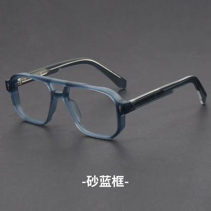 Luxury Brand Design Reading Glasses for Men Fashion Square Presbyopic Eyeglass Dioptric +1.00~+6.00 Customize Prescription
