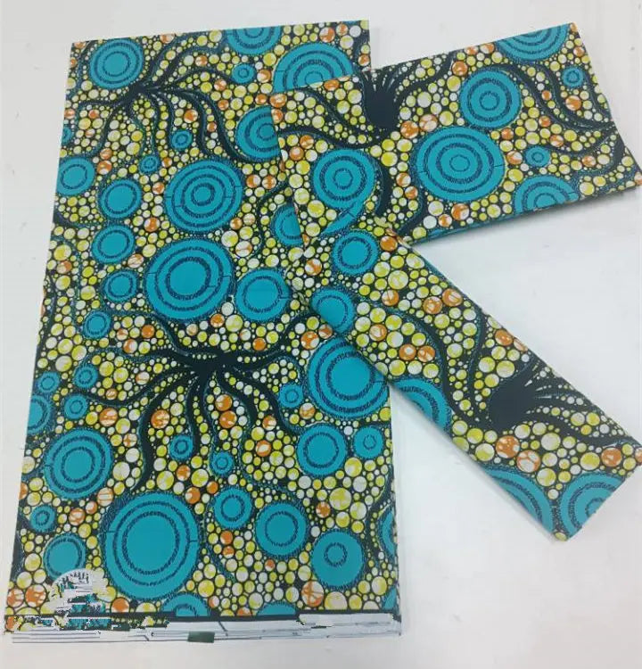 Grand Super Original African Wax Fabric High Quality Nigerian Print Ankara Fabric For Sewing 6 Yard Women Dress 100% Cotton