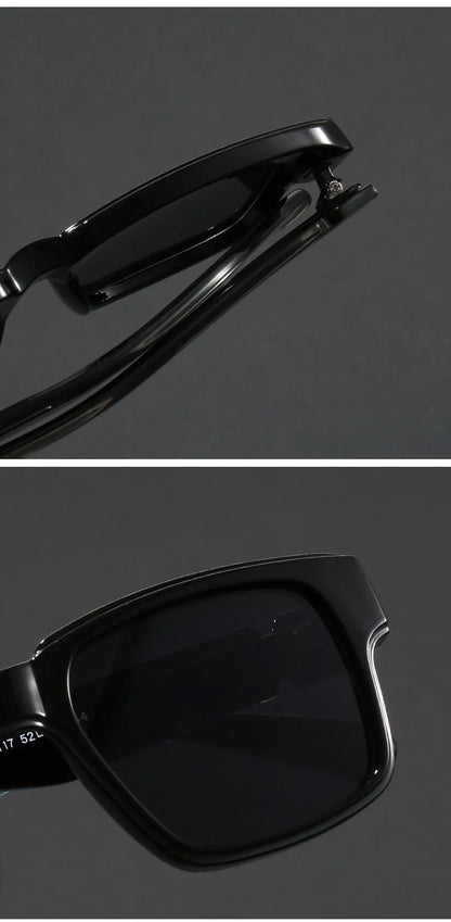 Retro Rectangle Sunglasses for Men Women UV400 Protection Classic Trendy Driving Sun Glasses Outdoor High Quality Travel Glasses