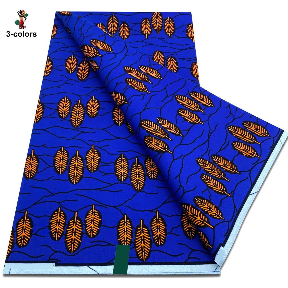 2025 Veritable Wax Guaranteed Real Wax Print Fabric dutch hollandais Pagne African Wax Fabric 6 yards