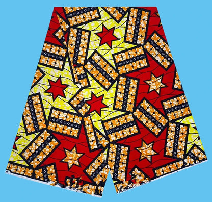 Ankara Fabric African Real Wax Print Cotton 100% New Design 2024 Tissus Wax Africain Patchwork Fabric For Dress 6yard Sales Soft