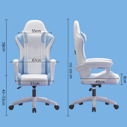 Computer Back Support Office Chairs Ergonomic Reclining Gaming Armchair Swivel Silla Home Office Furniture For Long Time Sitting
