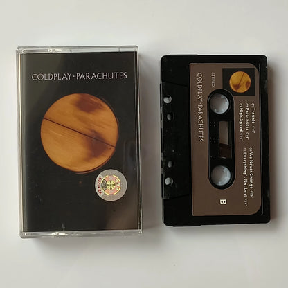 Classic Coldplay Music Tape A Rush of Blood to the Head Album Parachutes Cassettes Cosplay Recorder Soundtracks Box Party Music