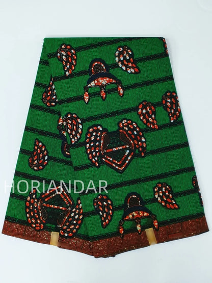 Classical Fabric Dutch Hollandais Fabric Veritable Real Wax for African Printed Dress Guaranteed 100% Cotton 6 Yards