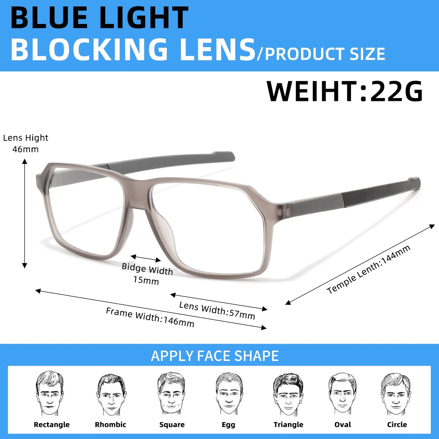 Men Sports Glasses Square Blue Light Myopia Prescription Eyeglasses Reading TR90 Trendy Photochromic Lens Mtb Bicycle Eyewear +1