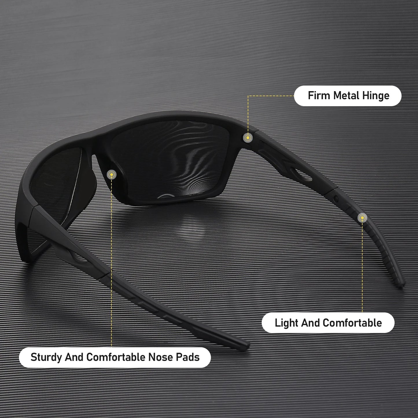 1/3PCS New Polarized Sunglasses for Men Outdoor Fashion Sports Fishing Cycling Eye Protection Sun Glasses Luxury Design Uv400