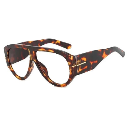 Fashion Oversized Pilot Reading Glasses For Men Women Anti Blue Light Glasses Rivets Presbyopia Eyeglasses Optical Magnifier