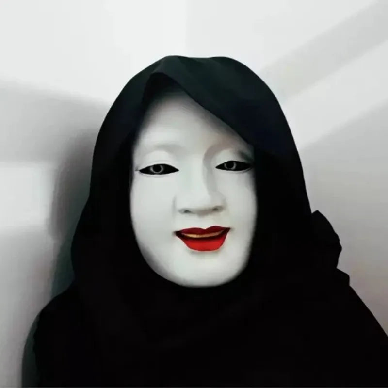 Horror Cosplay Anime Halloween Mask Japanese Noh Opera Huoying Tang Monk Costume Sun Jilang Mask Prajna Leech Masks Event Party