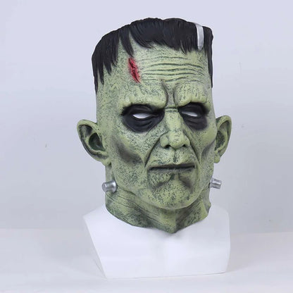 Frankenstein Mask Devil Monsters Cosplay Masks Zombie Mascarillas Evil Latex Masques Anime Face Mascaras Halloween Costume Props