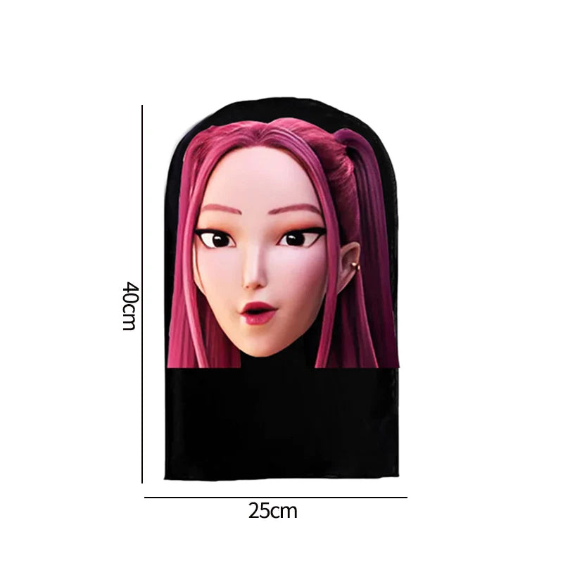 Anime Demon Hunter Face Mask Cartoon Rumi Zoey Mira Cosplay Mask Decoration Birthday Party Masks Role Play Props Costume Gifts