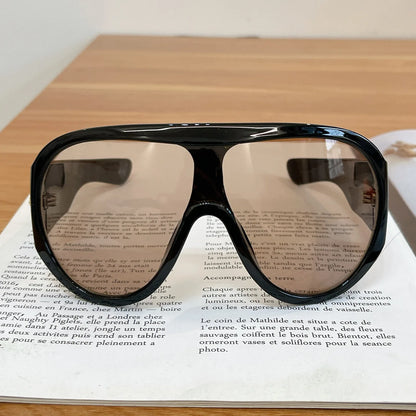 New Fashon Oversized One-piece Shield Sunglasses For Women Men Big Windproof Sports Sun Glasses Men Trendy Shades UV400 Eyewear