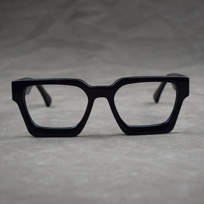 Luxury Thicken Acetate Reading Glasses Men Women Anti Blue Light Prescription Glasses Myopia Hyperopia Oversized Square Eyewear