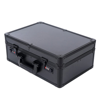 Large Barber Beauty Salon Tool Kit Storage Travel Suitcase Barber Portable Barber Stylist Suitcase - Black