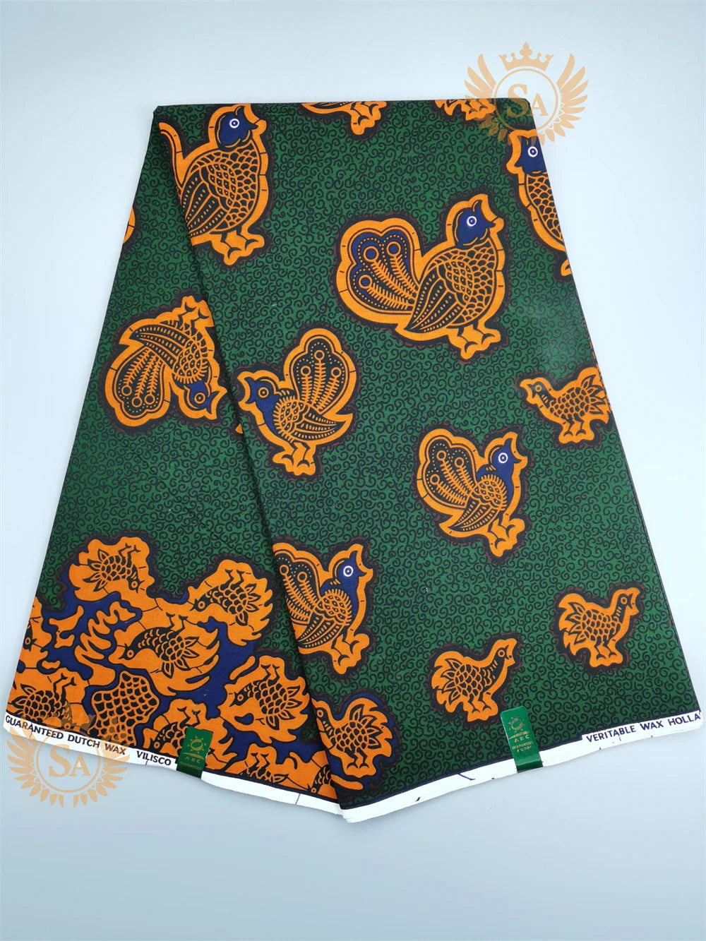 2024 New Hot Sale African Wax Veritable Wax Guaranteed Real High Quality wax print fabric Pagne African Ankara abc