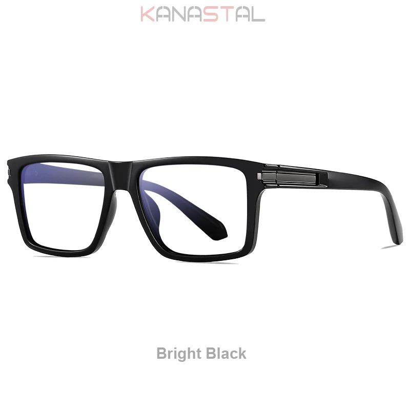 Men Prescription Reading Glasses Optical Lenses Myopia Eyewear Women Blue Light Blocking Goggles TR90 Square Eyeglasses Frame