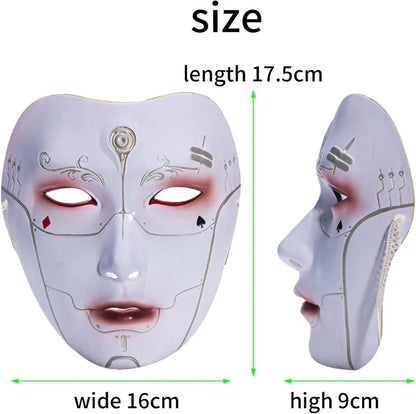 Japanese Cosplay Mask Kabuki Kitsune Masks Fox Mask Men Women Children Masquerade Anime Mask Rave Festivals Party Props