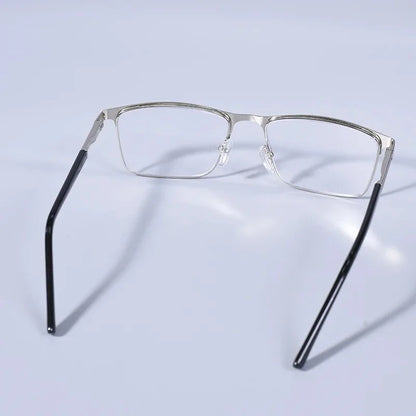 Double Color Oversize Frame Reading Glasses For Men And Women Anti blue Light High Quality Square Presbyopia Glasses+175