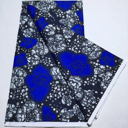 African New Wax Fabric Nigeria Ankara Wax Fabrics Newest Design Block Prints Batik Dutch For Dresses Sewing Cloth Materials